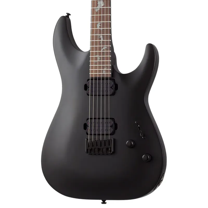 Schecter 2470 Electric Guitar Damien-6 SBK - Satin Black Schecter 2470 Electric Guitar Damien-6 SBK - Satin Black