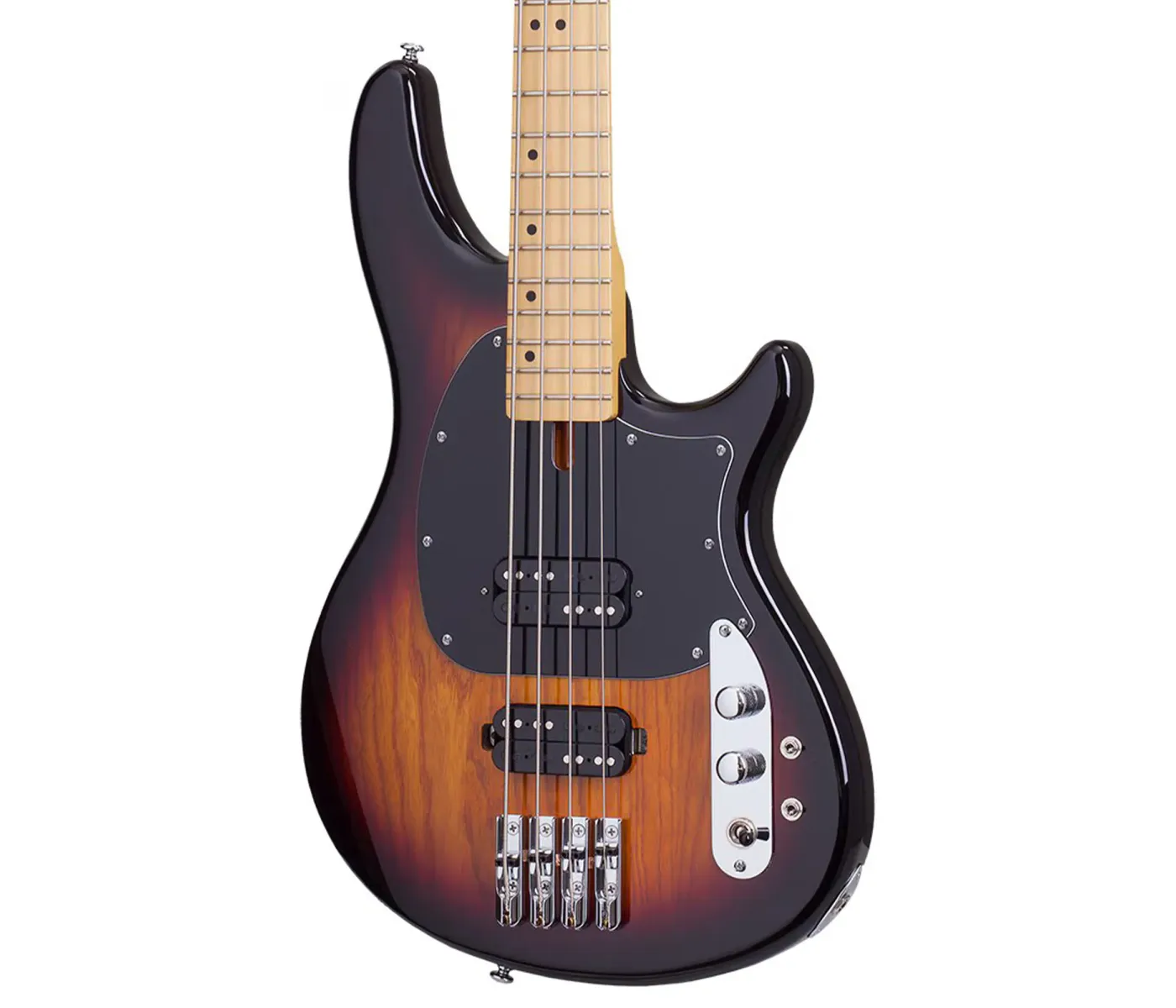 Schecter 2491 Electric Bass CV-4 Guitar - 3-Tone Sunburst (3TSB) Schecter 2491 Electric Bass CV-4 Guitar - 3-Tone Sunburst (3TSB)