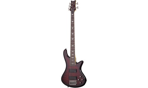 Schecter 2502 Electric Bass Stiletto Extreme-5 - Black Cherry (BCH)