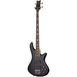 Schecter 2503 Electric Bass Stiletto Extreme-4 - See-Thru Black (STBLK)