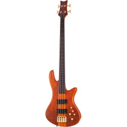 Schecter 2750 Stiletto Studio - 4FL Bass Guitar - Honey Satin