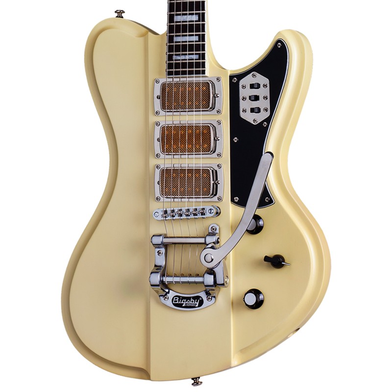 Schecter 295  Ultra III 6 String Guitar - Ivory Pearl (IVYP)