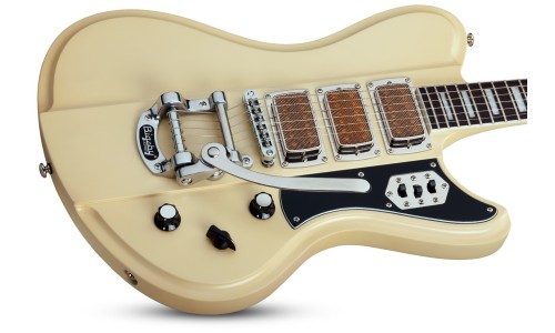 Schecter 295  Ultra III 6 String Guitar - Ivory Pearl (IVYP)