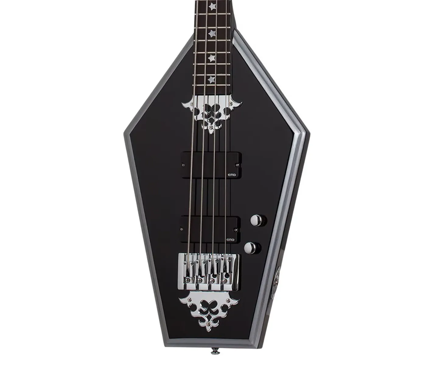 Schecter 2951 Sean Yseult Casket Electric Bass - Gloss Black (PRE ORDER)