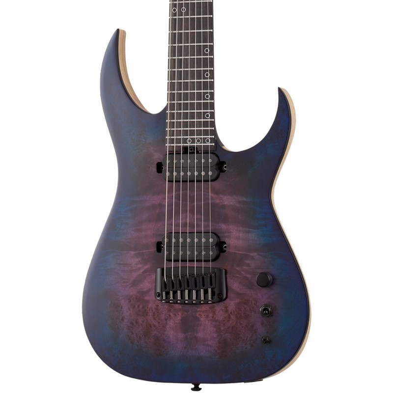 Schecter 303 Electric Guitar 7 Strings Keith Merrow KM-7 MK-III Artist - Blue Crimson (BC)