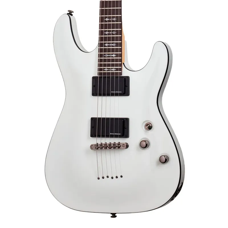 Schecter 3244 Electric Guitar Demon-6 RH - Vintage White Schecter 3244 Electric Guitar Demon-6 RH - Vintage White