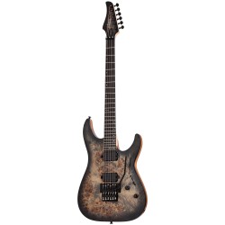 Schecter 3634 Electric Guitar C-6 Pro FR - Charcoal Burst (CB)