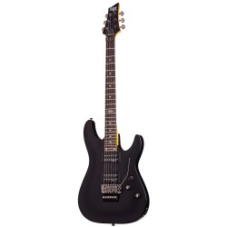 Schecter 3836 SGR C-1 Floyd Rose Electric Guitar - Midnight Satin Black