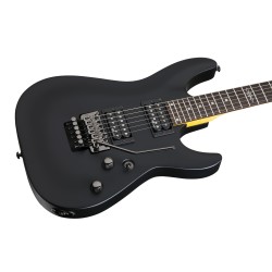 Schecter 3836 SGR C-1 Floyd Rose Electric Guitar - Midnight Satin Black