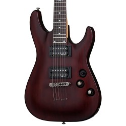 Schecter 3846 C-1 SGR 6 String - Walnut Satin