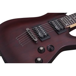 Schecter 3846 C-1 SGR 6 String - Walnut Satin