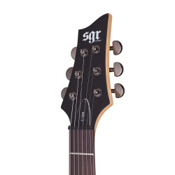 Schecter 3846 C-1 SGR 6 String - Walnut Satin