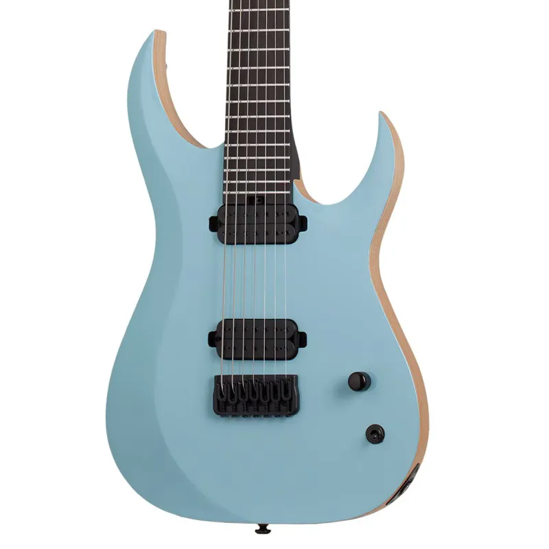 Schecter 469 John Browne Tao 7 Electric Guitar 7 Strings - Azure
