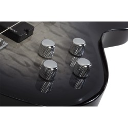 Schecter 590 C-4 Plus Bass Guitar - Charcoal Burst