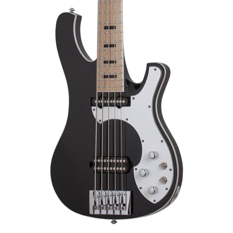 Schecter 682 Stargazer-5 Electric Bass Guitar 4 -String  - Gloss Black