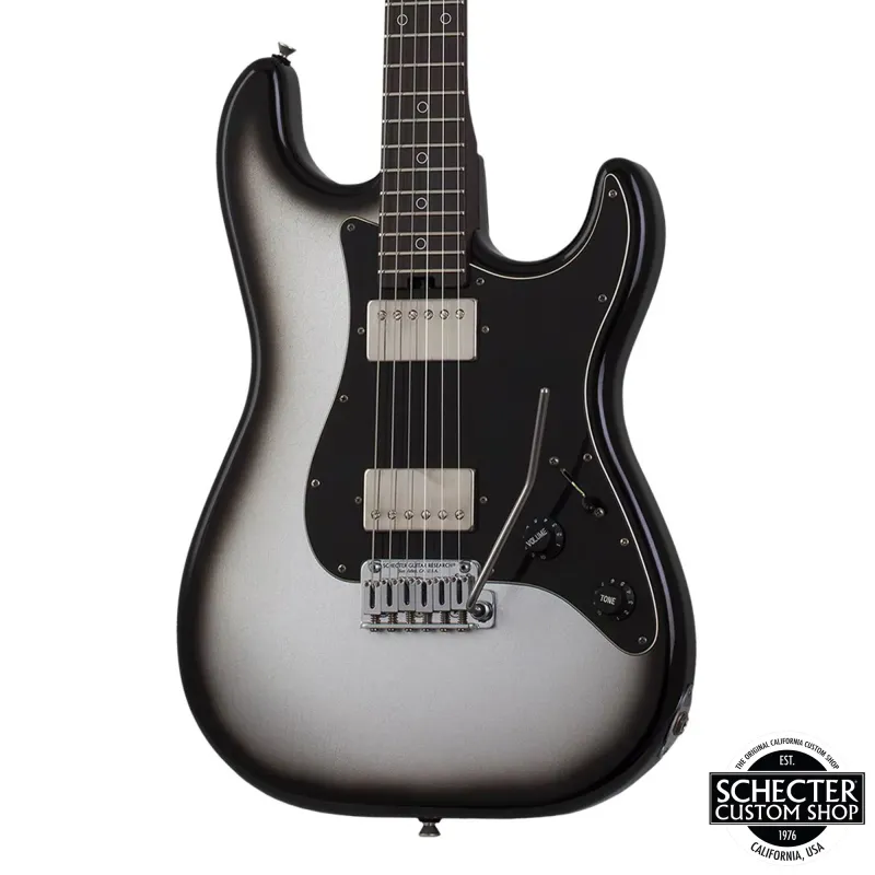 Schecter USA Custom Shop Nick Johnston Traditional HH Electric Guitar - Atomic Mercury