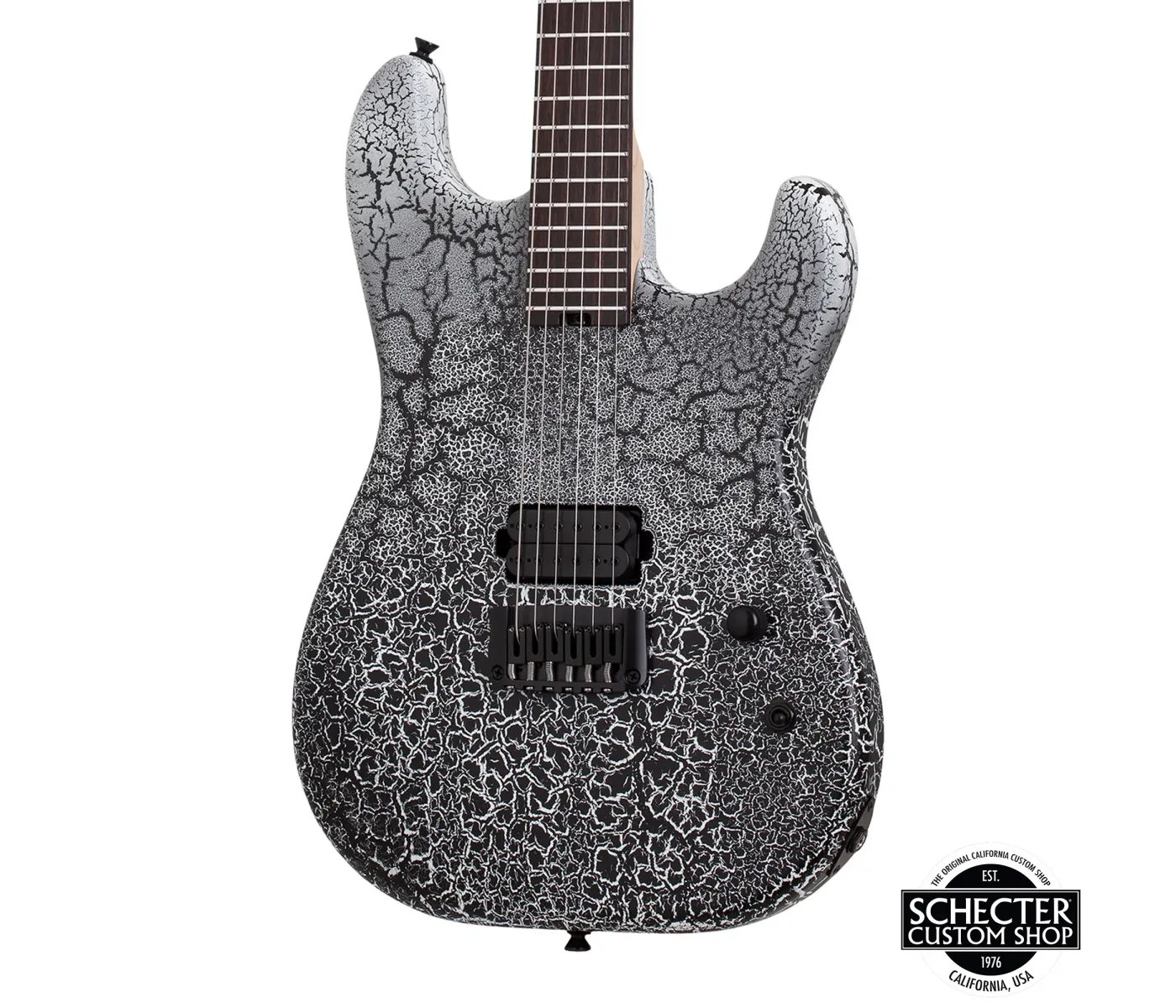 Schecter USA Custom Shop Zenith John Browne Signature – Fracture White