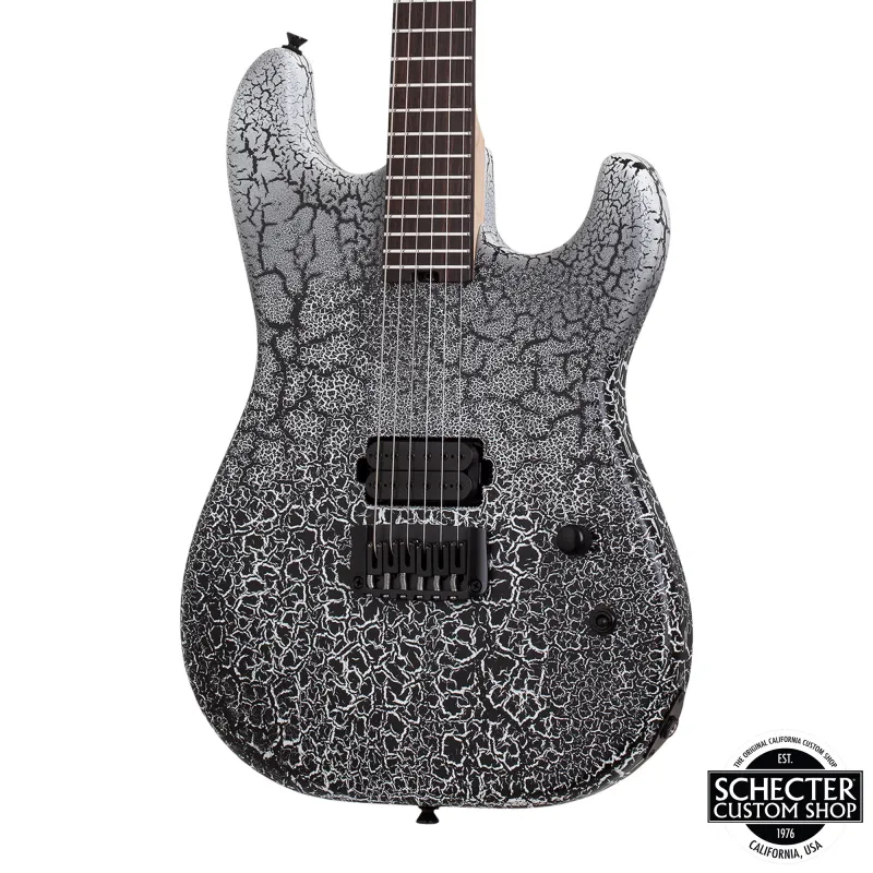 Schecter USA Custom Shop Zenith John Browne Signature – Fracture White
