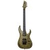Schecter 7204 USA Custom Shop Sunset Extreme FR-S Electric Guitar - Black Gold Crackle