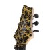Schecter 7204 USA Custom Shop Sunset Extreme FR-S Electric Guitar - Black Gold Crackle
