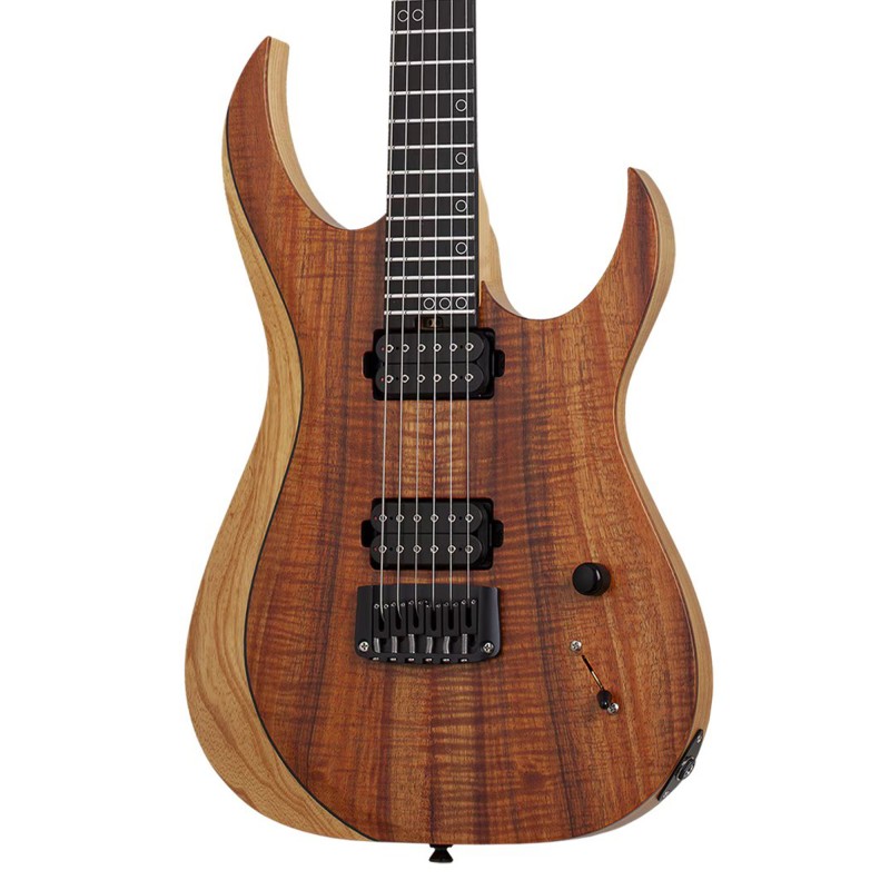 Schecter 7350 USA Custom Shop Sunset Extreme Exotic Electric Guitar - Vintage Tint Natural Schecter 7350 USA Custom Shop Sunset Extreme Exotic Electric Guitar - Vintage Tint Natural
