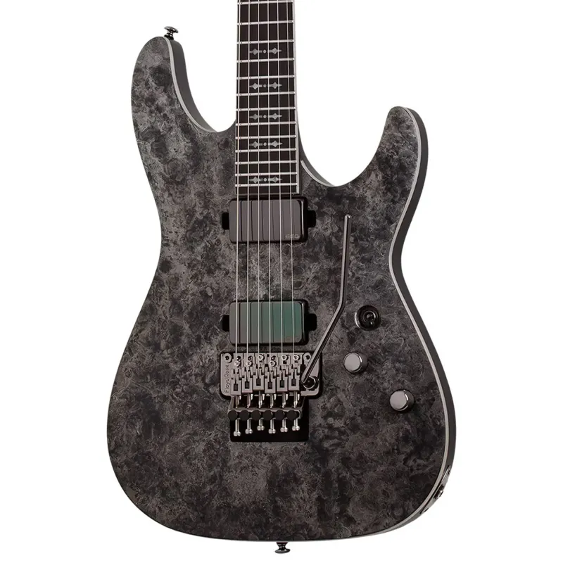 Schecter 911 Electric Guitar Ernie C C-1 - Black Reign