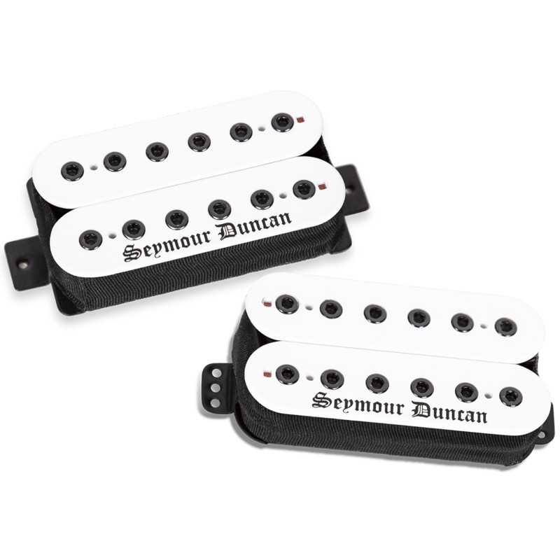 Seymour Duncan 11102-92-TB-BBW-W Black Winter Trembucker Pickup Set - Black and White Seymour Duncan 11102-92-TB-BBW-W Black Winter Trembucker Pickup Set - Black and White