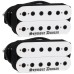 Seymour Duncan 11102-92-TB-BBW-W Black Winter Trembucker Pickup Set - Black and White