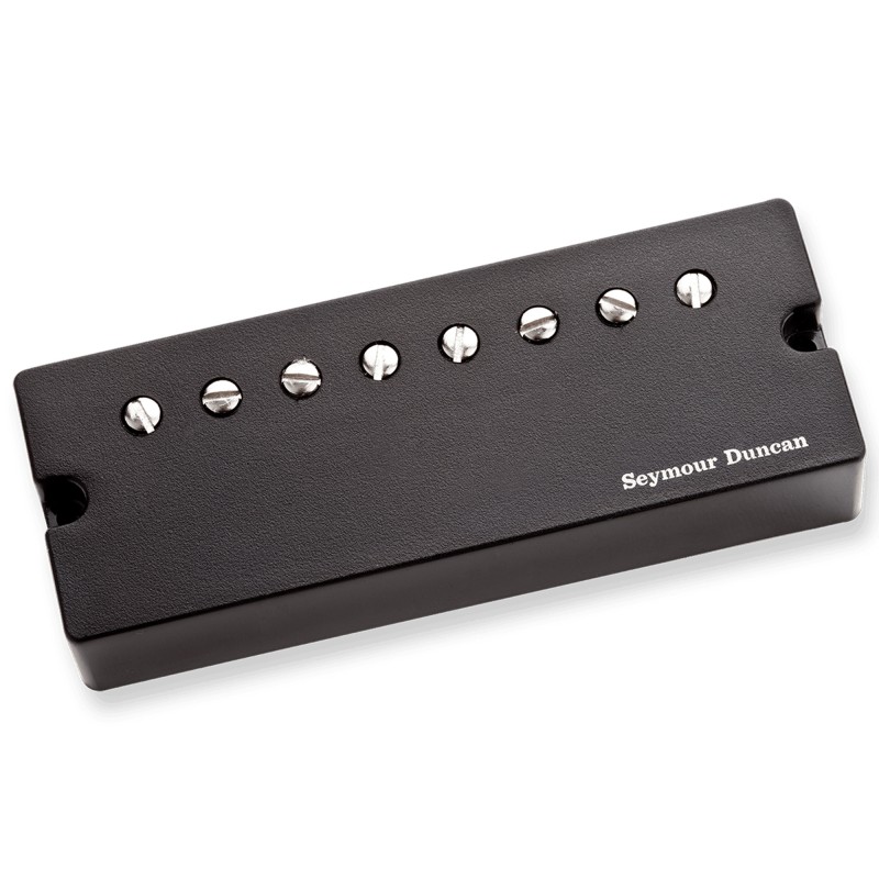 Seymour Duncan 11102-97-A-SB-8 Sentient 8-String Active Mount with Black Soapbar Covers Neck Humbucker