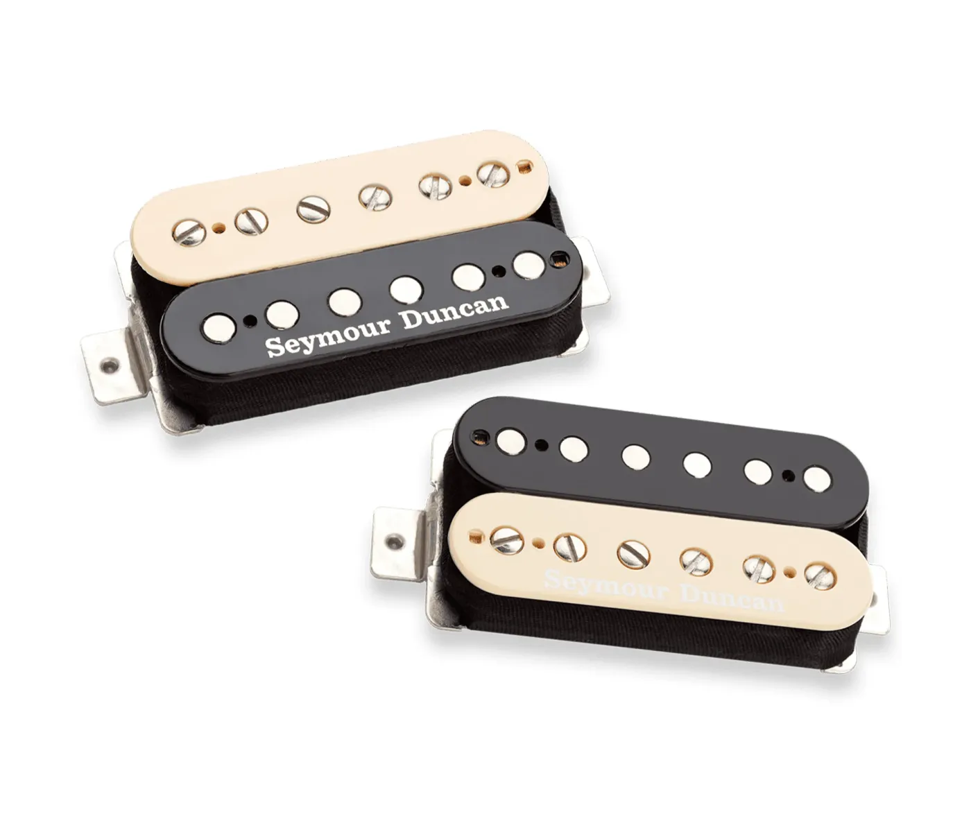 Seymour Duncan 11108-13-Z Hot Rodded Humbucker Pickup Set - Zebra