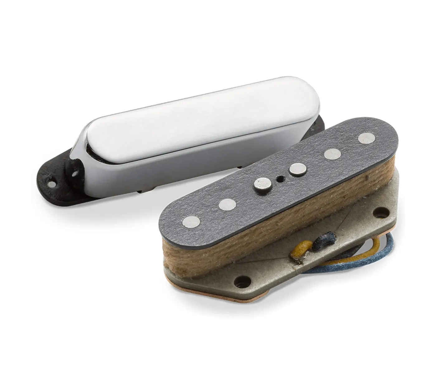 Seymour Duncan 11201-09 Brad Paisley's La Brea T-style Single Coil 2 Piece Pickup Set - Chrome