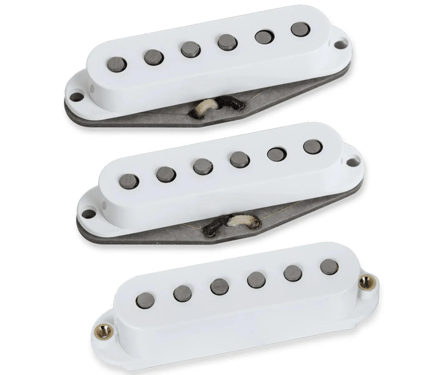 Seymour Duncan 11203-43-W Cory Wong Clean Machine 3 Piece Pickup Set - White