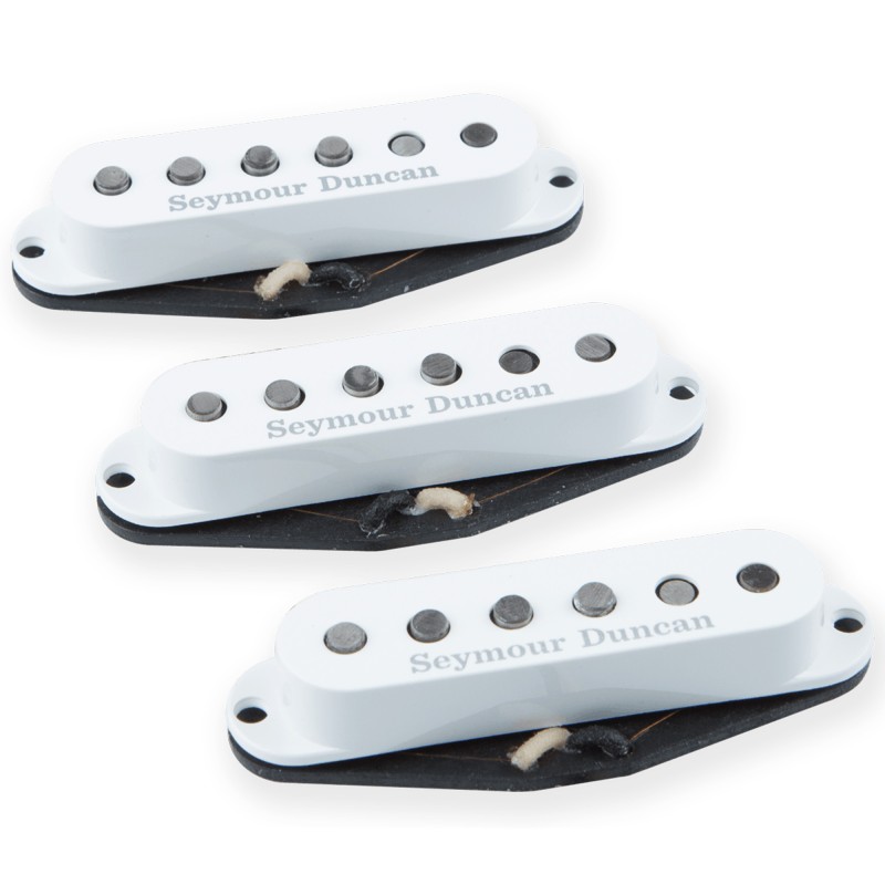 Seymour Duncan 11208-01 California SSL-1 50's Strat Single Coil 3-piece Pickup Set - White Seymour Duncan 11208-01 California SSL-1 50's Strat Single Coil 3-piece Pickup Set - White