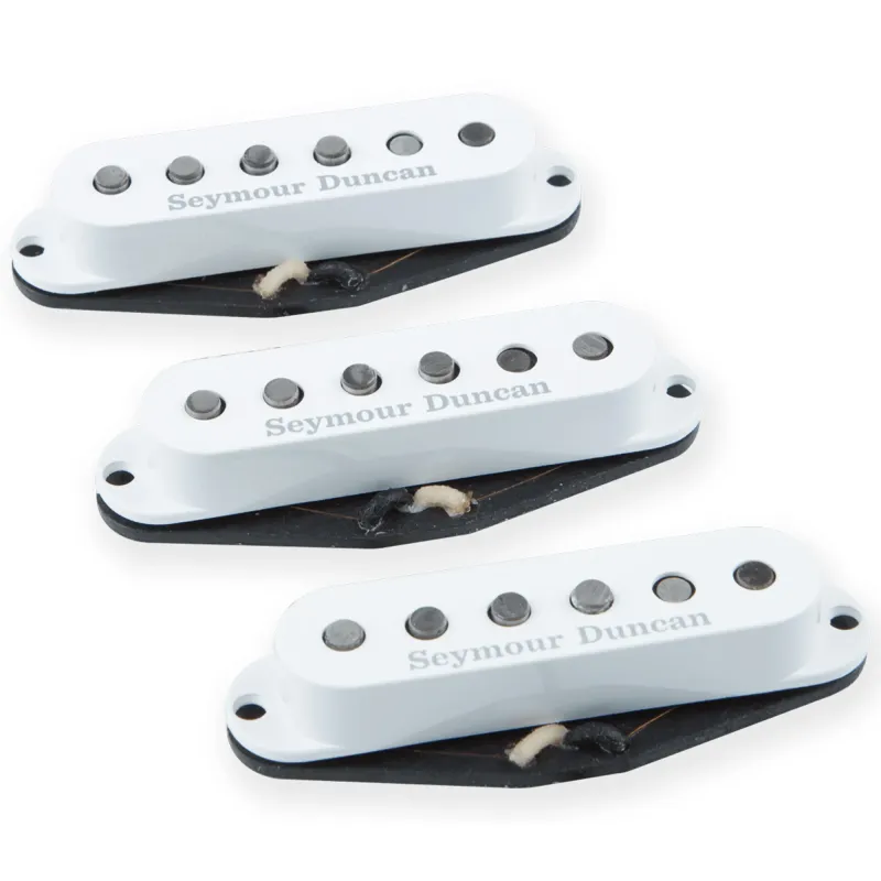 Seymour Duncan 11208-01 California SSL-1 50's Strat Single Coil 3-piece Pickup Set - White Seymour Duncan 11208-01 California SSL-1 50's Strat Single Coil 3-piece Pickup Set - White