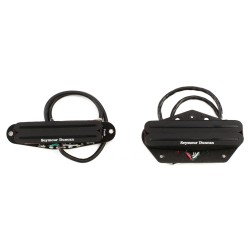 Seymour Duncan 11208-03 STHR-1 Hot Rails Tele 2-piece Humbucker Pickup Set - Black