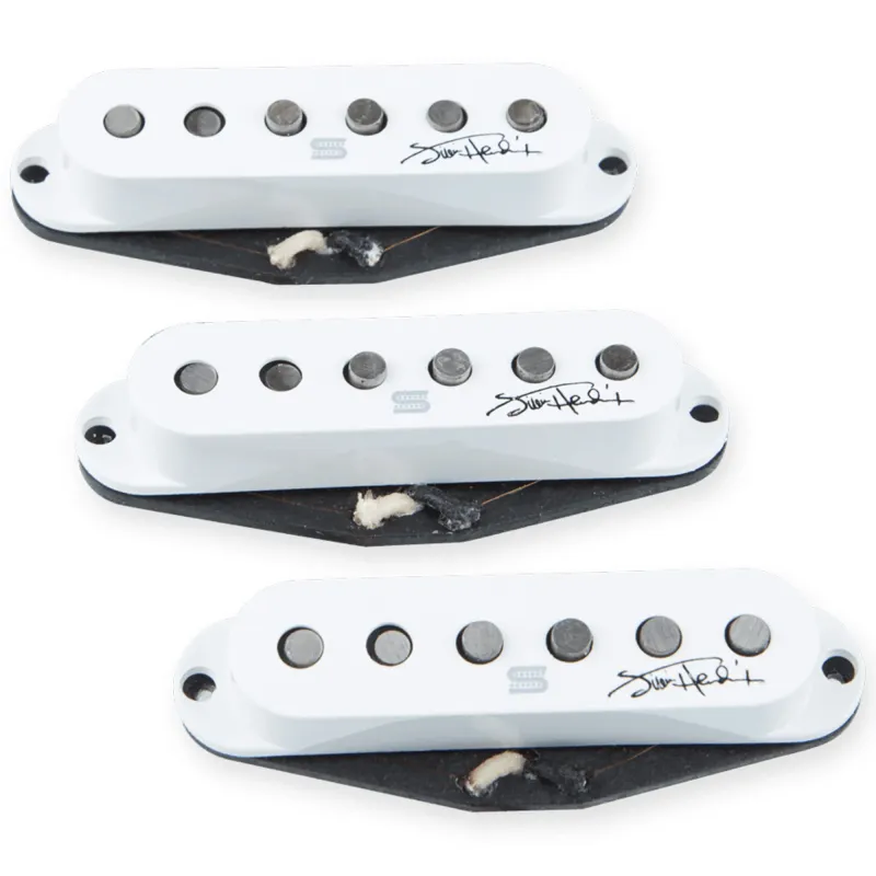 Seymour Duncan 11208-08-W Jimi Hendrix Signature Strat 3 Piece Pickup Set - White Seymour Duncan 11208-08-W Jimi Hendrix Signature Strat 3 Piece Pickup Set - White