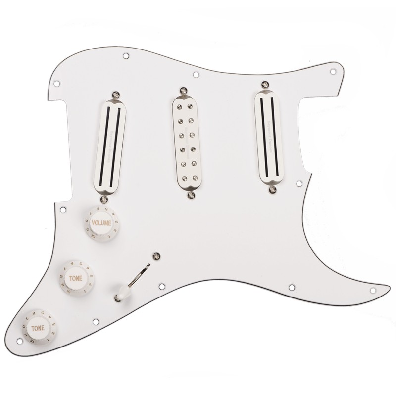 Seymour Duncan 11550-07-W Signature Dave Murray Loaded Pickguard - White Seymour Duncan 11550-07-W Signature Dave Murray Loaded Pickguard - White