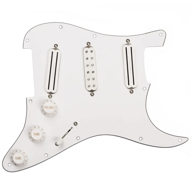 Seymour Duncan 11550-07-W Signature Dave Murray Loaded Pickguard - White Seymour Duncan 11550-07-W Signature Dave Murray Loaded Pickguard - White