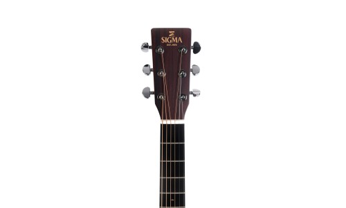 Sigma DMC-15E Guitars  D-14 Fret, Cutaway Semi Acoustic Guitar - Mahogany Satin