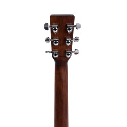 Sigma DMC-15E Guitars  D-14 Fret, Cutaway Semi Acoustic Guitar - Mahogany Satin