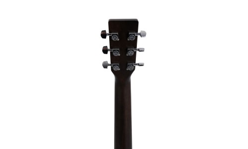 Sigma Guitars GMC-STE-BKB Grand OM-14 Fret Solid Top Sitka Spruce Cutaway Semi-Acoustic Guitar - Black Burst