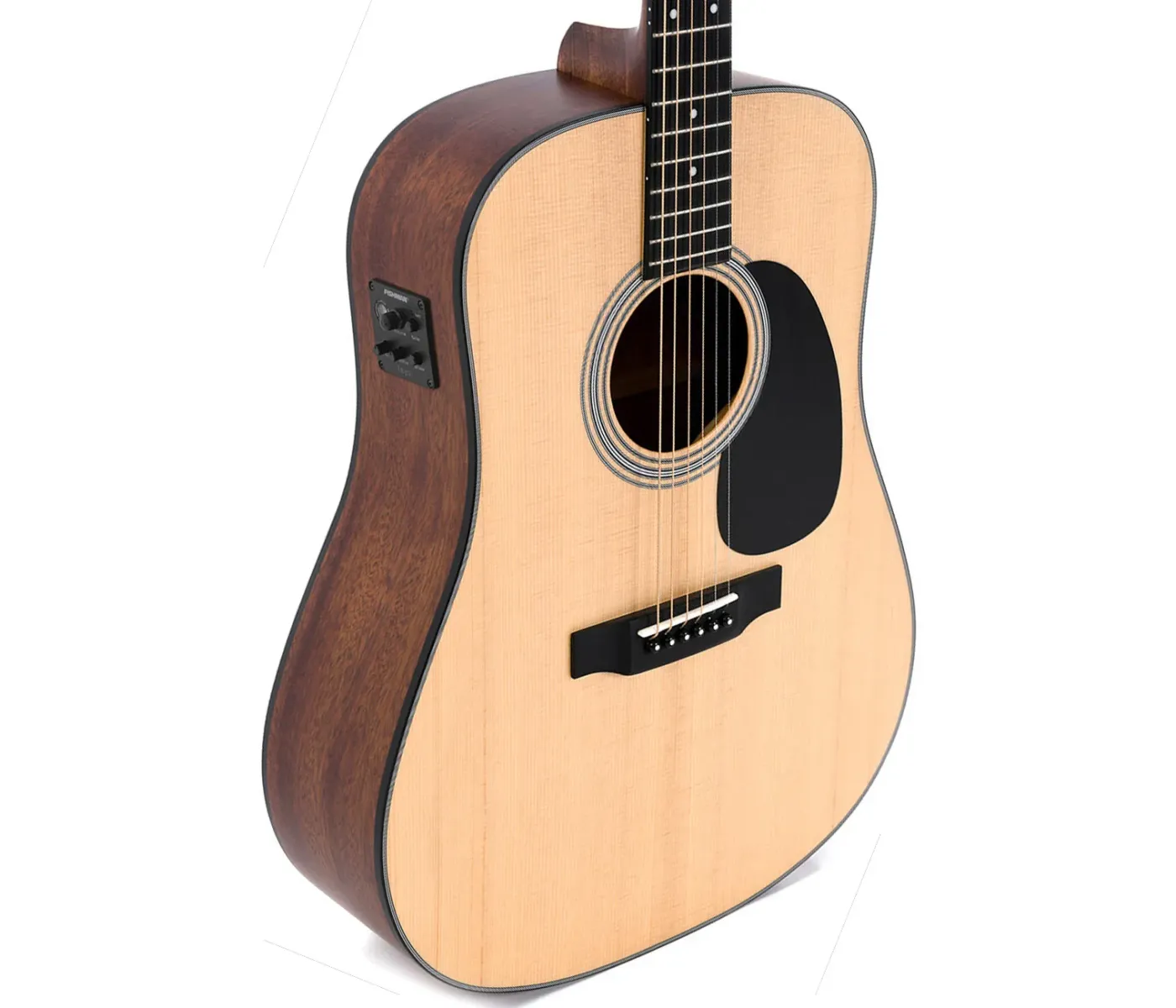 Sigma SDM-STE Guitars D-14 Fret Solid Semi Acoustic Guitar - Satin