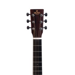 Sigma Guitars TM-15E Solid Semi Acoustic Travel Guitar - Satin