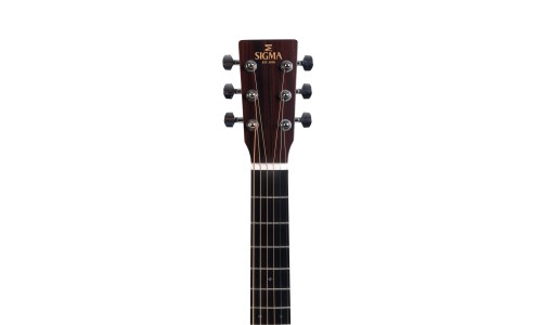 Sigma Guitars TM-15E Solid Semi Acoustic Travel Guitar - Satin