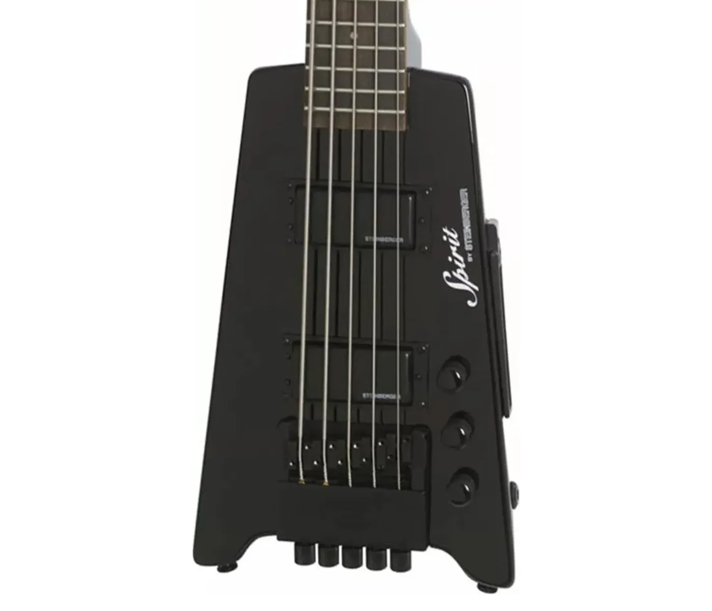 Steinberger XTSTD5BK1 Spirit XT-25 Standard Outfit Travel Electric 5 String Bass Guitar™ - Black