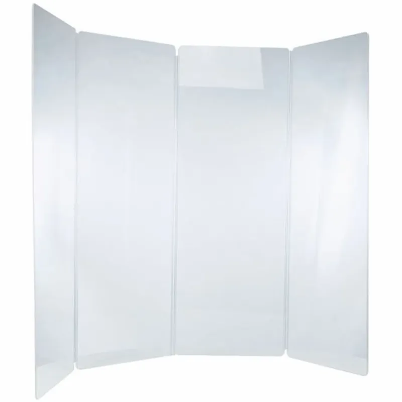 T Akustik DS5-4 Drum Shield – Transparent 4 Panel Acrylic Panel Drum Screen T Akustik DS5-4 Drum Shield – Transparent 4 Panel Acrylic Panel Drum Screen