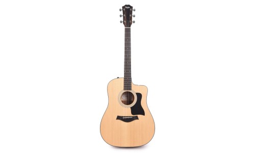 Taylor 110ce-S Modified Dreadnought Acoustic-Electric Guitar - Natural Sapele