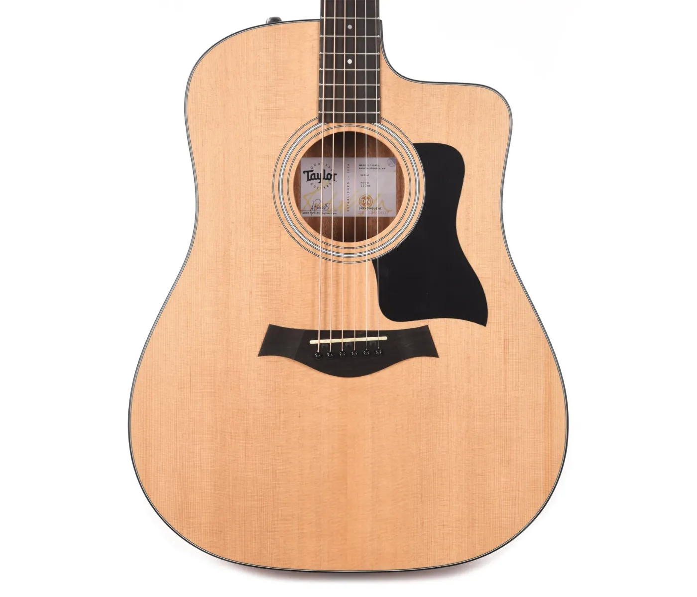 Taylor 110ce Dreadnought Acoustic Electric Guitar - Natural Taylor 110ce Dreadnought Acoustic Electric Guitar - Natural