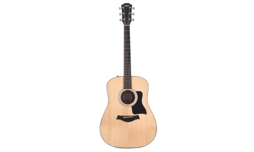 Taylor 110e Solid Spruce Top Layered Walnut Acoustic-Electric Dreadnought Guitar - Natural