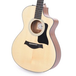 Taylor 112ce Grand Concert Acoustic-Electric Guitar - Natural Sapele